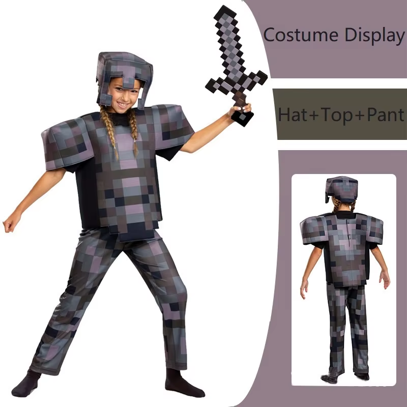 NEW Kids Cosplay Diamond Armor - Party Games Kids ulasan dan harga
