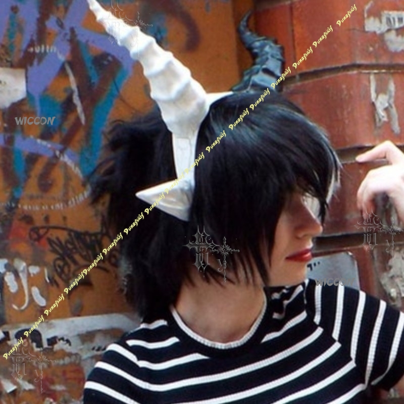 Black Demon Horn And Ear Headp - Party Games Stream ulasan dan harga